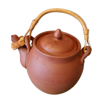 Ancient Asian terracotta tea