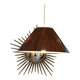 Rattan pendant light