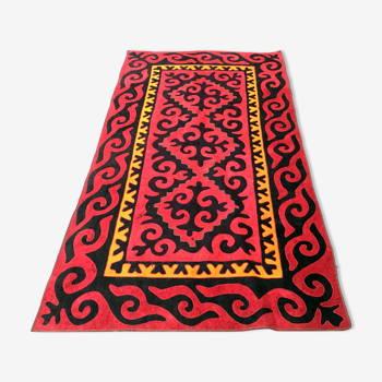 Tapis traditionnel Shirdak de Yourte Kirghiz 270x146 cm