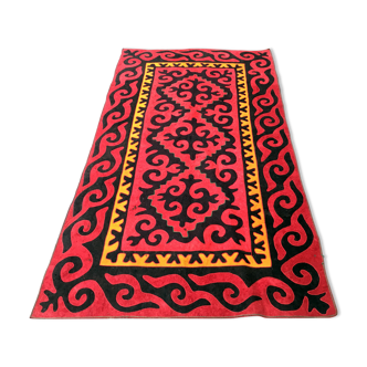 Carpet traditional Shirdak yurt Kyrgyz 270 x 146 cm