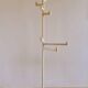Midcentury Floor Coat Rack Gedy, Makio Hasuike, Italy, 1970s