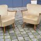 Pair of chairs 50s 60s