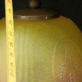 Lampe à poser en pâte de verre