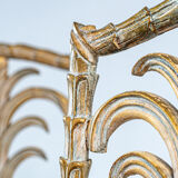 Rococo palm chair duo