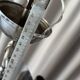 1970s Space Age chrome chandelier – 3 lights
