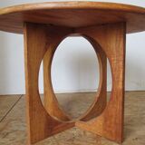 Nielson-stamped solid teak coffee table
