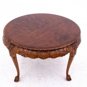 Antique, carved table, Western Europe, around 1910.