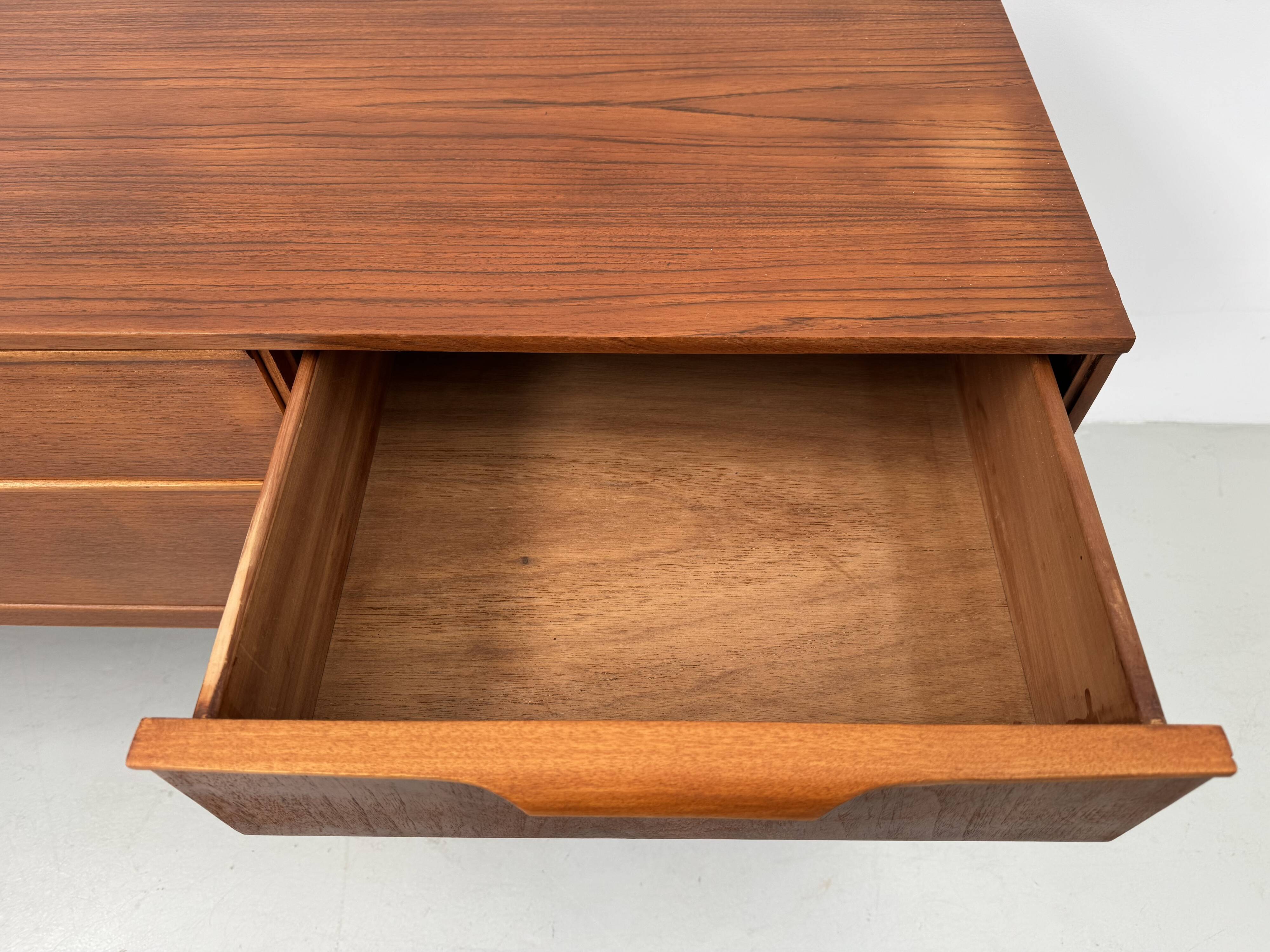 Vintage sideboard with 6 drawers by Austinsuite, designed by Frank Guille i