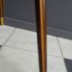 Black and Gold glass table 1960s