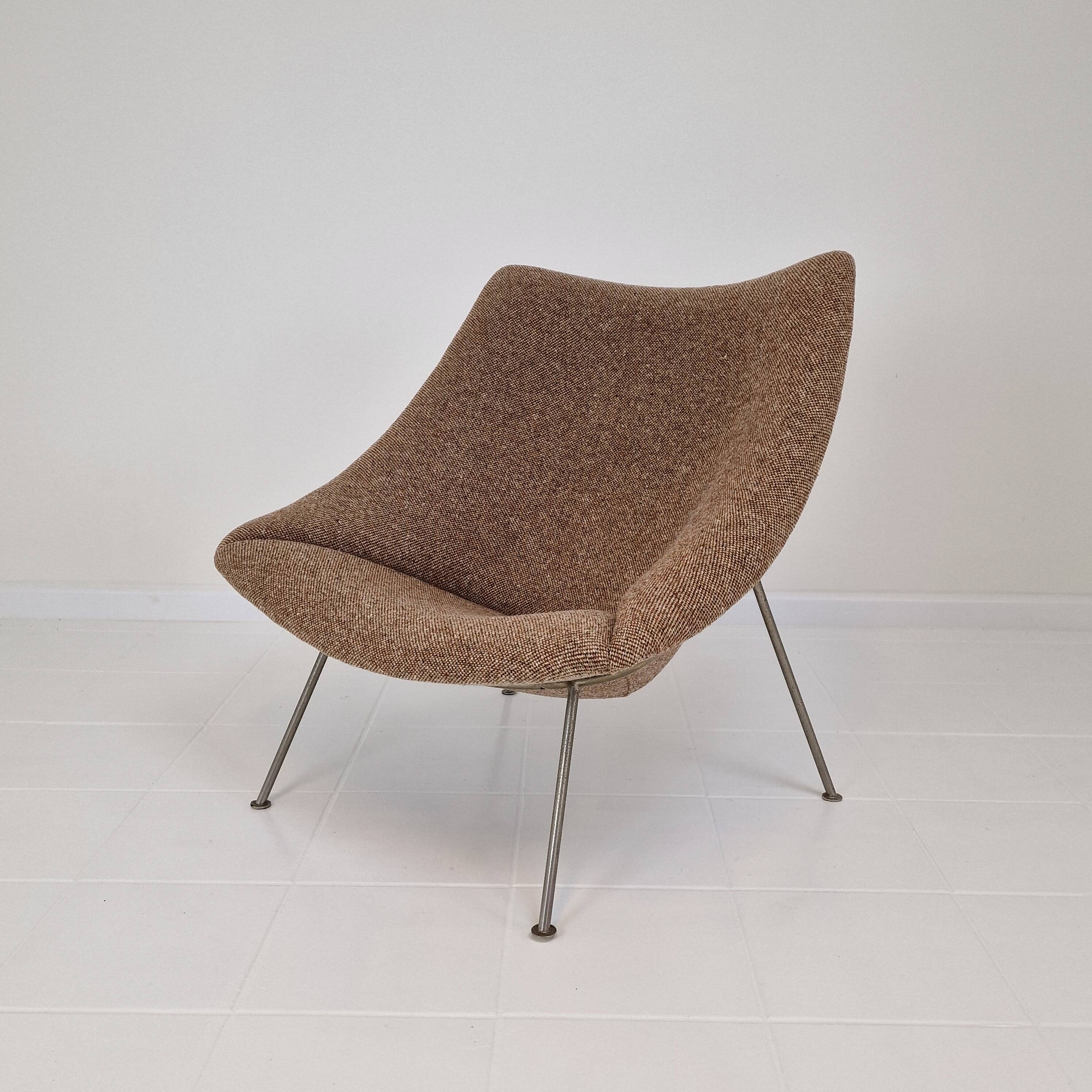 Oyster Chair with Ottoman by Pierre Paulin for Artifort, 1960s