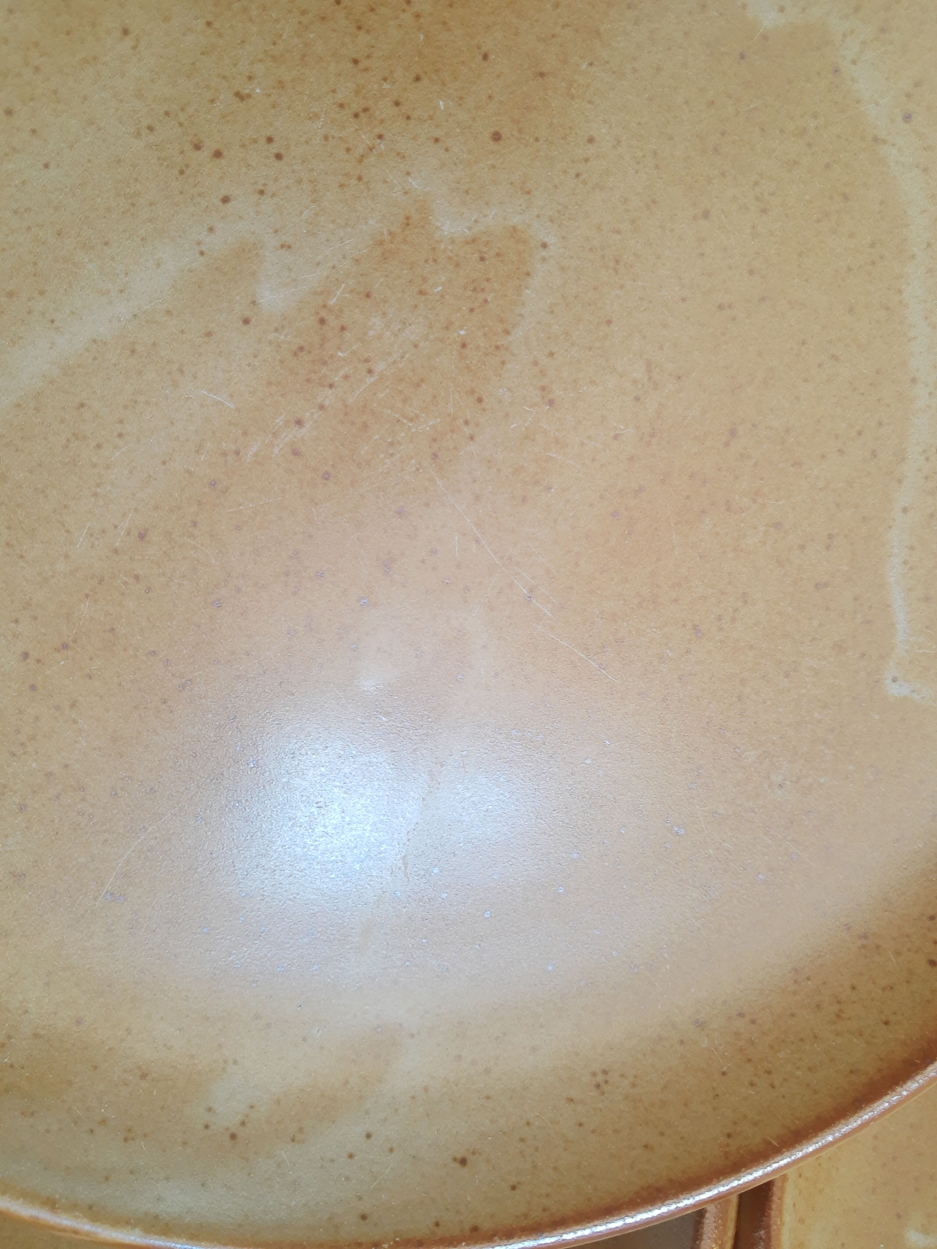 Set of 8 vintage brenne stoneware flat plates