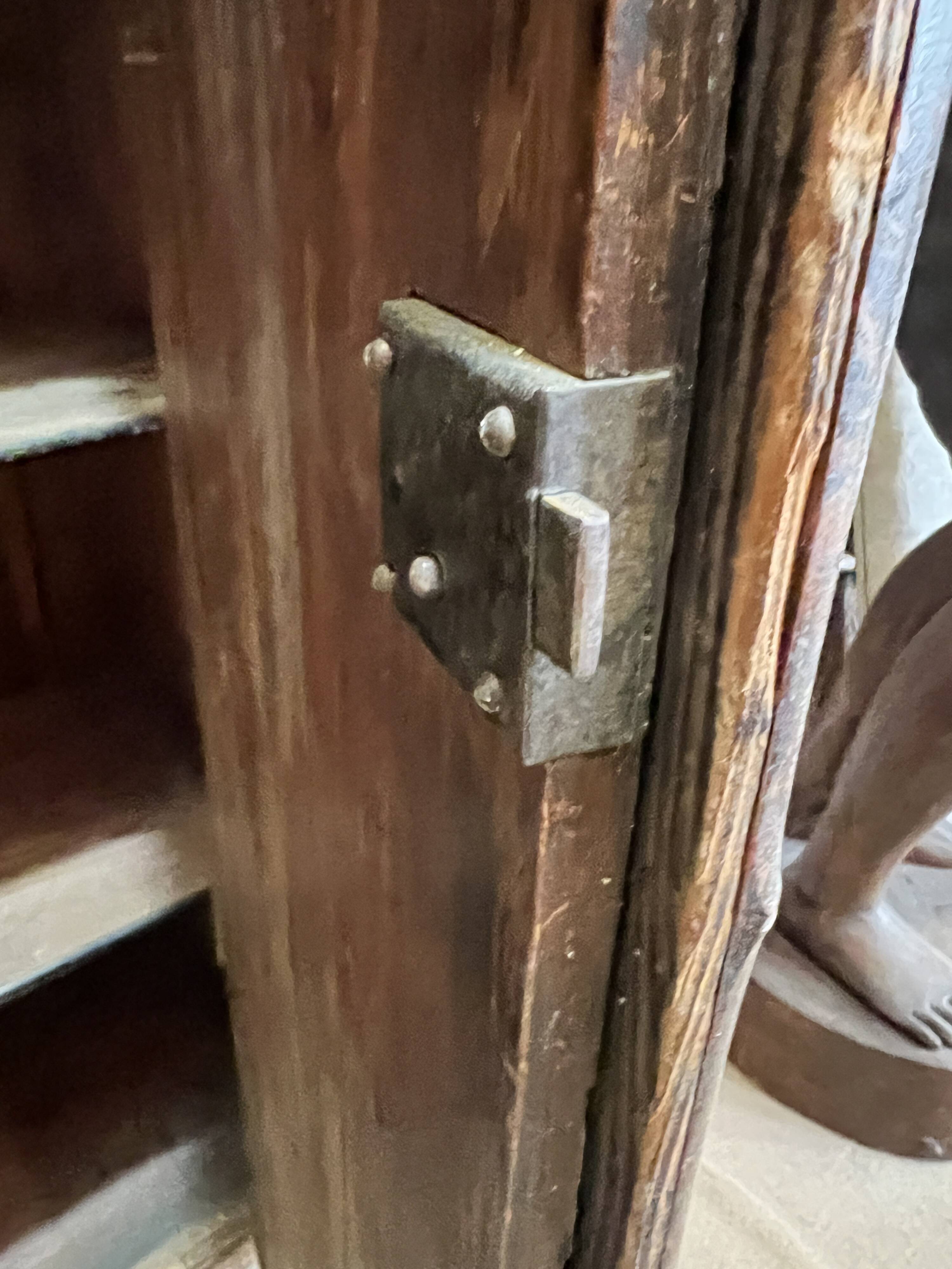 Two-door bamboo wardrobe