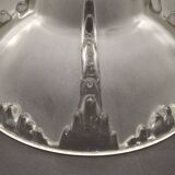 Signed ezan france frosted glass icicle shades set of 3 – art deco lighting