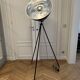 Photographic Giant floor lamp 168cm in black metal - Habitat