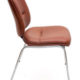 Pair of leather armchairs