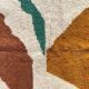 Handmade pure wool rug, size 2/3 m.
