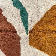 Handmade pure wool rug, size 2/3 m.