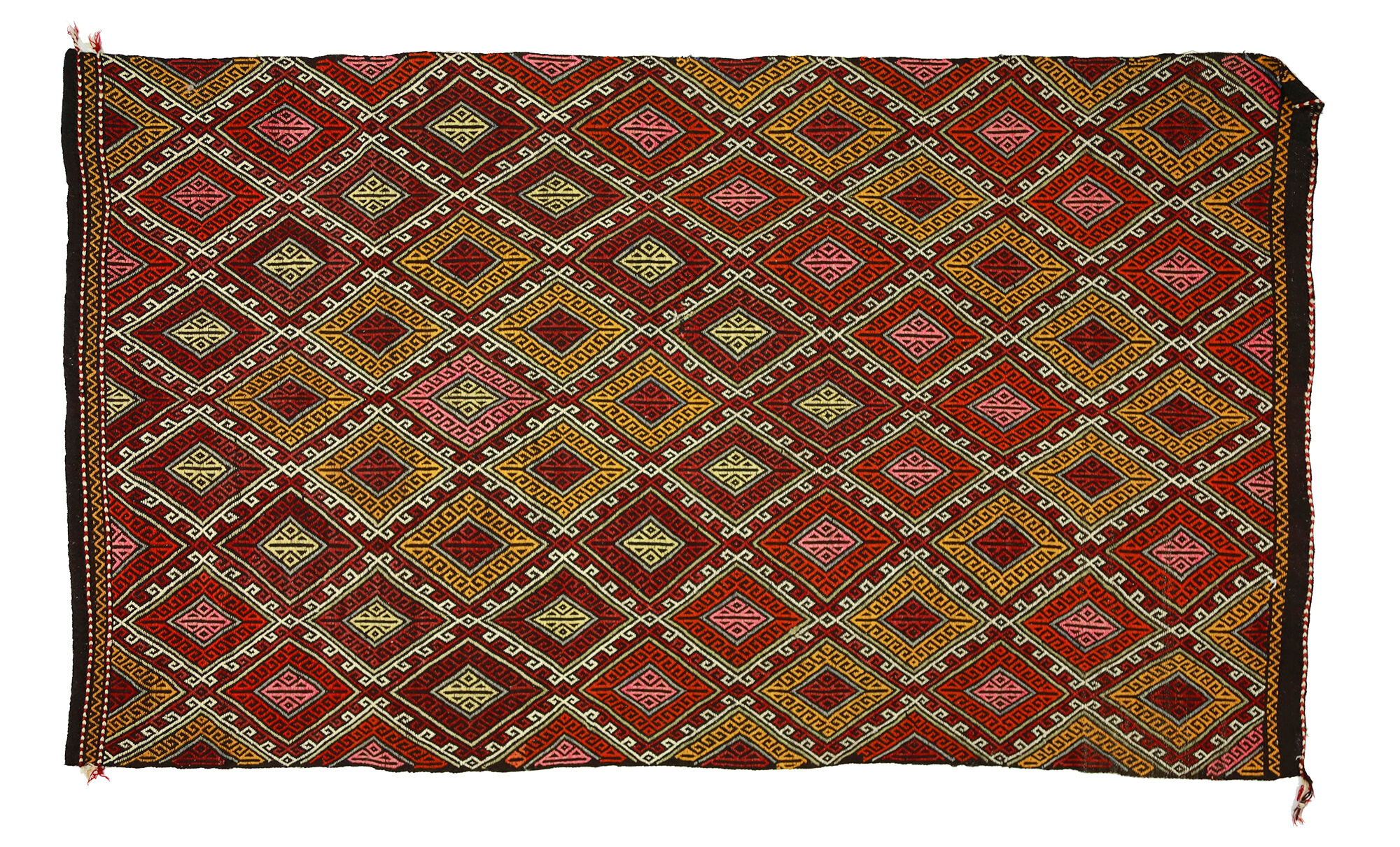Anatolian handmade kilim rug 303 cm x 171 cm