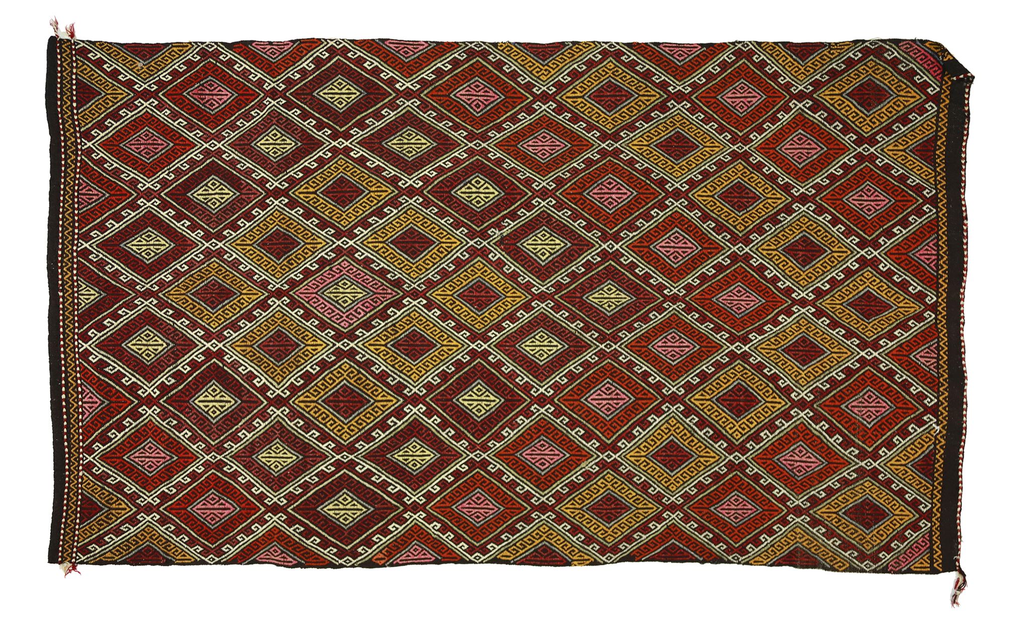 Anatolian handmade kilim rug 303 cm x 171 cm