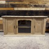 Solid oak TV cabinet