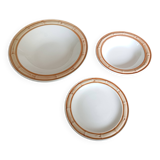 Gien "Bamboo" serving dishes