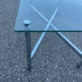 Chrome coffee table from the 70s