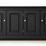 Solid wood sideboard