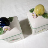 Villeroy and Boch jam jars