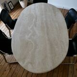 Roche Bobois travertine table