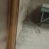 Gilded wood and pastiglia mirror, mid-19th century