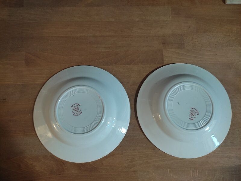 Hollow plates st amand christiane flowers