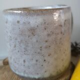 Vintage mug in bluish sandstone