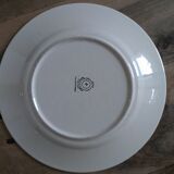 Earthenware serving plate with cherry decoration