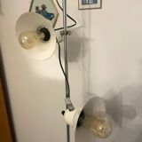 Superbe lampe vintage à double éclairage orientable