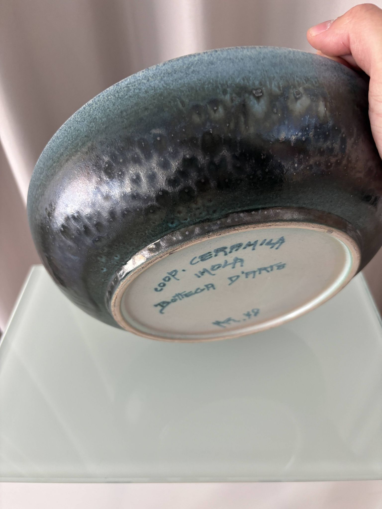 Italian Ceramic Art Bowl – Cooperativa Ceramica Imola