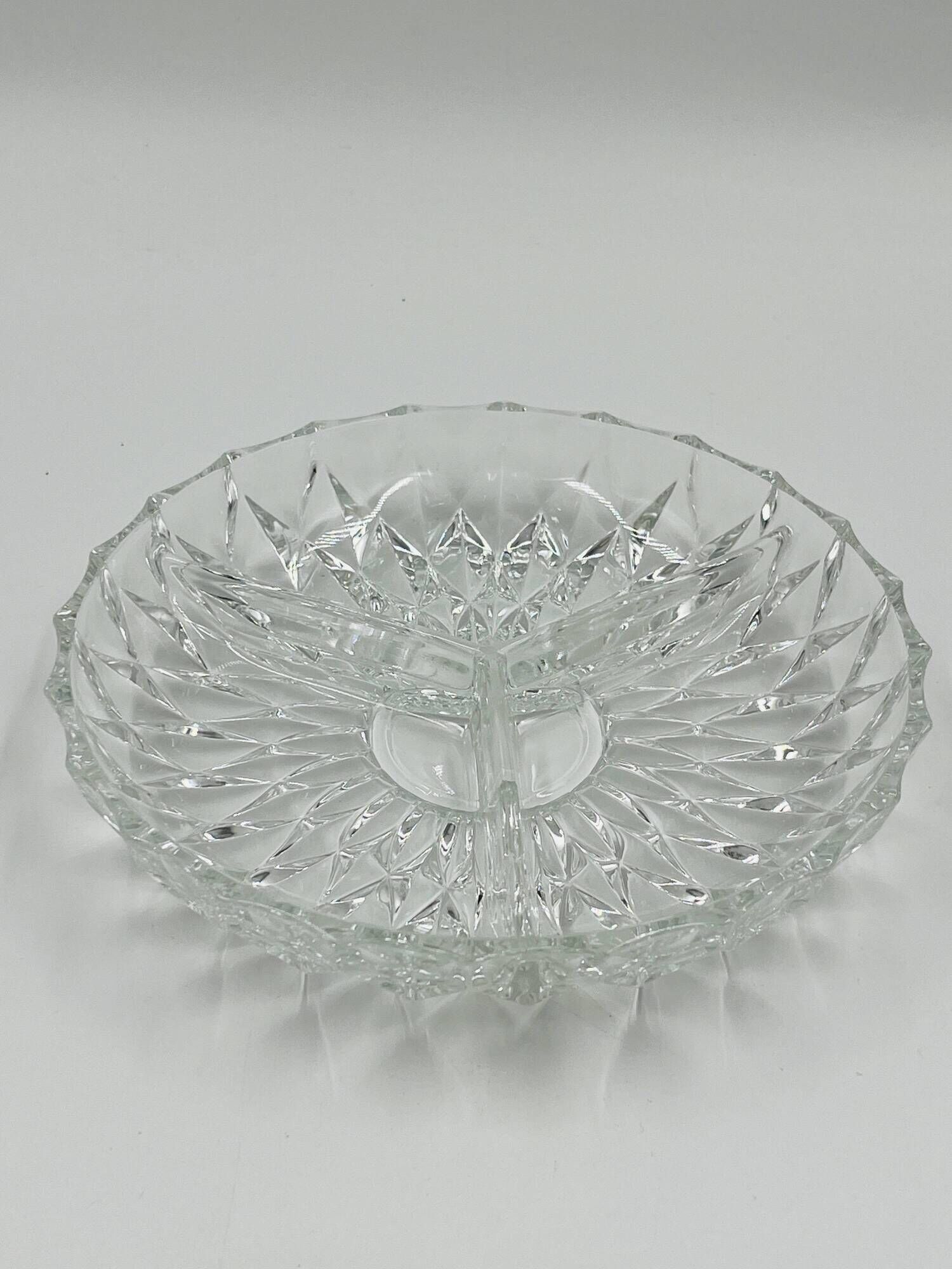 Plat Apéritif Vintage en Verre