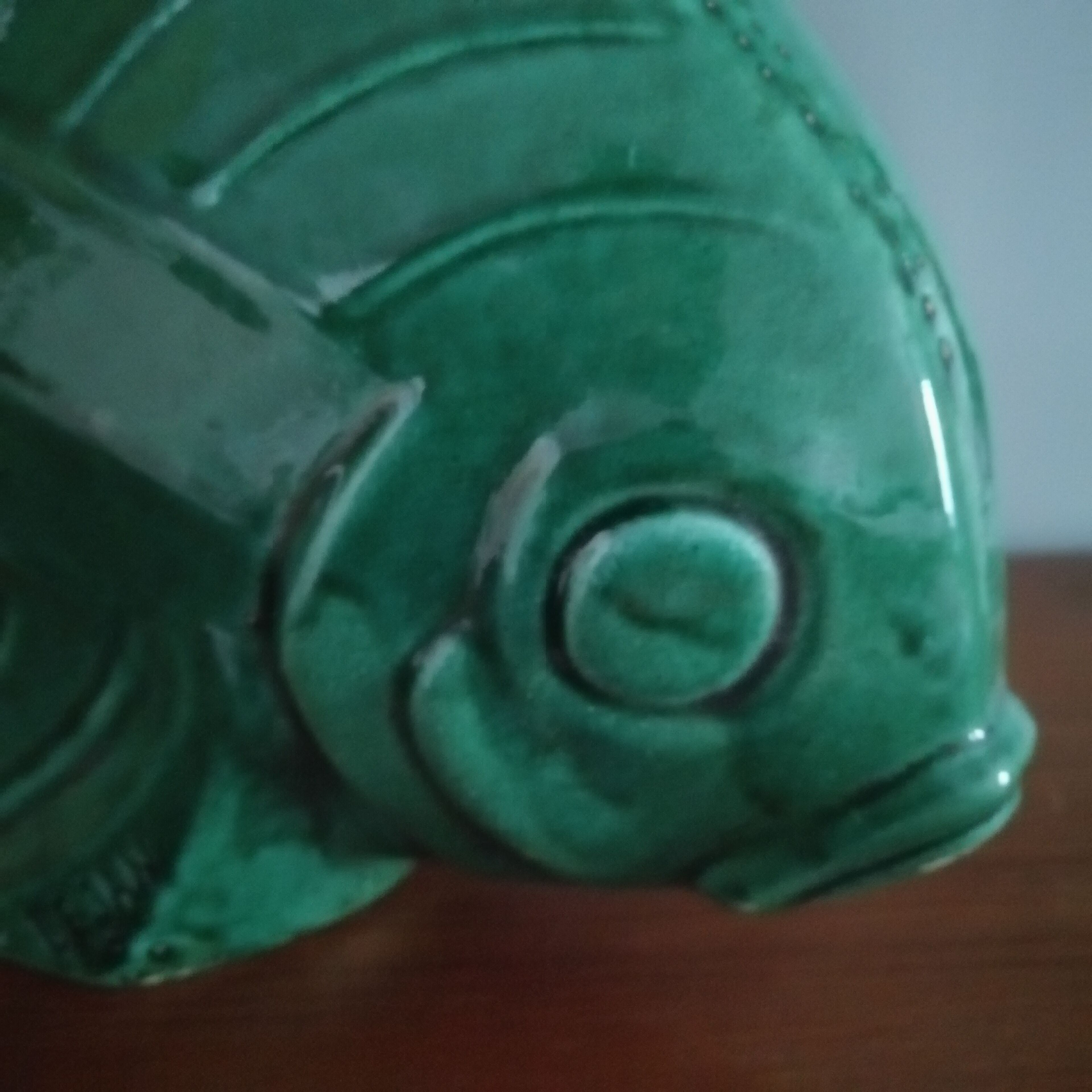 Ceramic fish signed Lejan - Art Deco