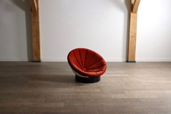 Fauteuil Girasole de Luciano Frigerio, Italie années 1960