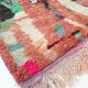 Tapis berbère marocain Boujaad neuf rouge et couleurs 2,43x1,63m