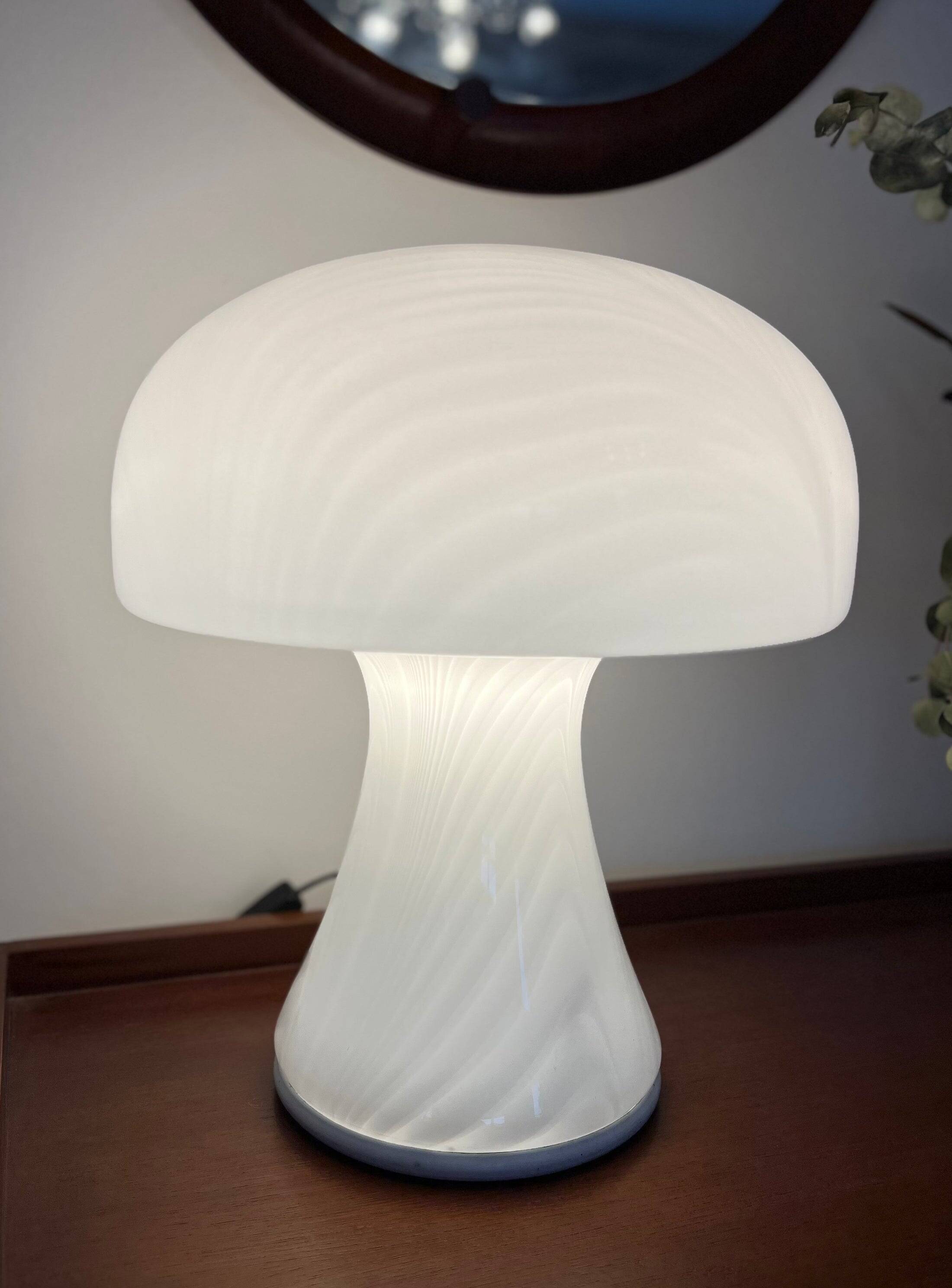 Desk Lamp, Mushroom, Murano, 1980s