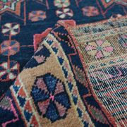 Tapis antique de maslaghan persan tissé à la main années 20 254x135cm