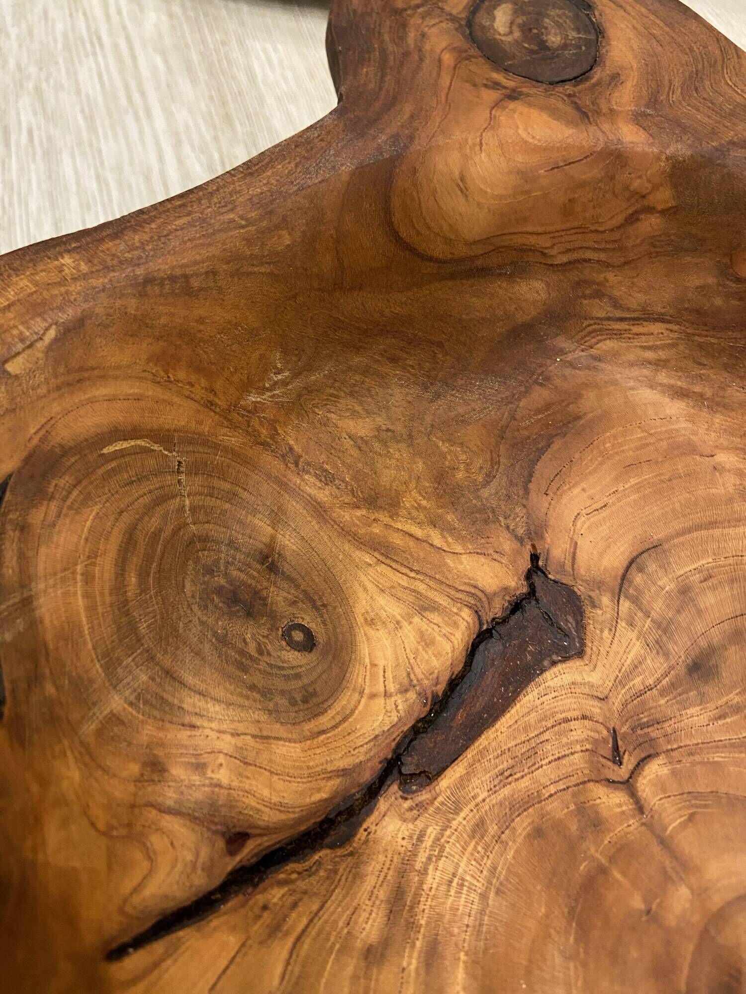 Cherry wood catchall