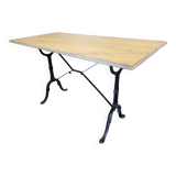 Bistro table with marble top