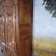 Armoire Louis XV en noyer et chêne