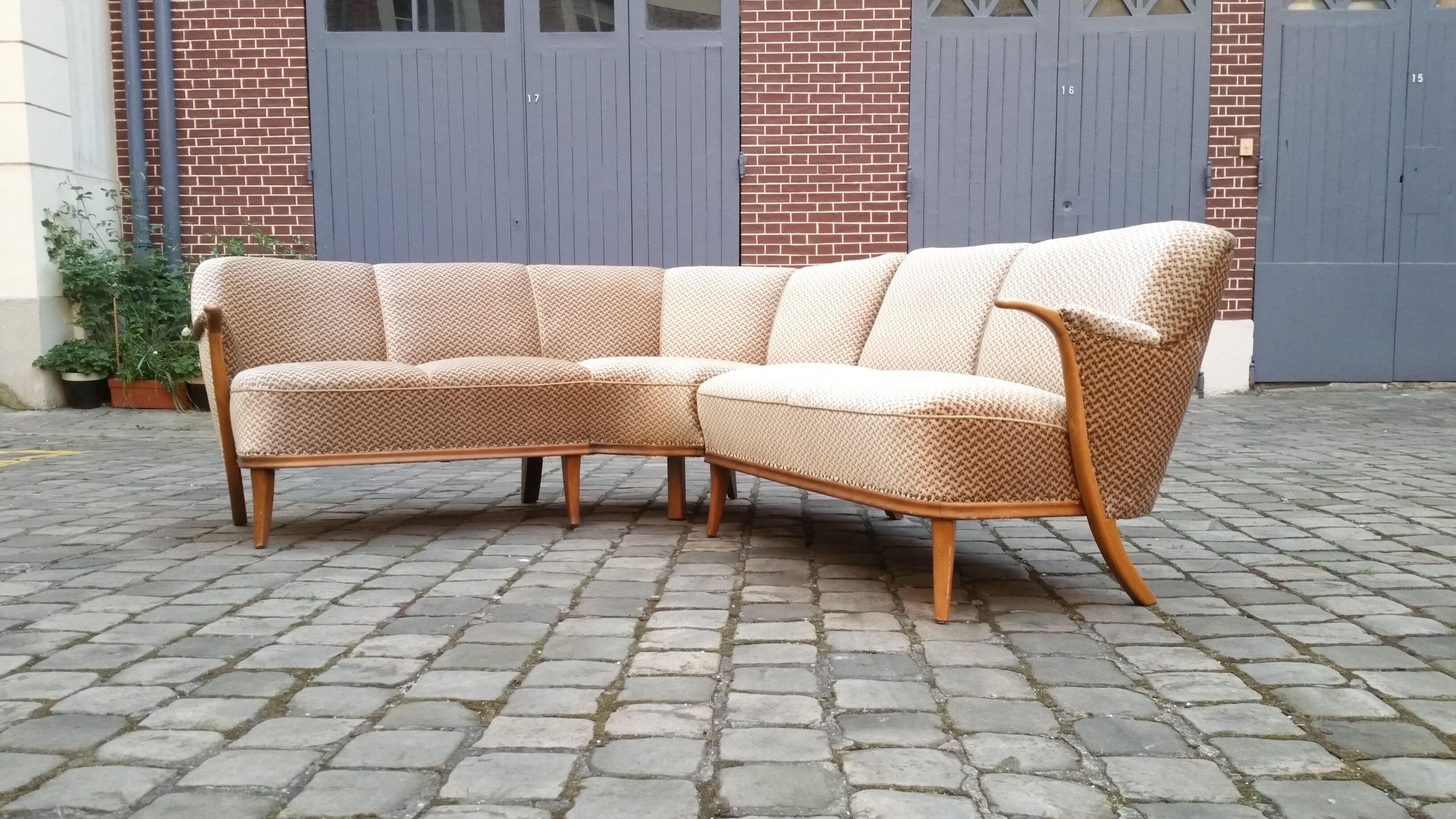 Sculptural years 50-60 vintage chairs design Penguin