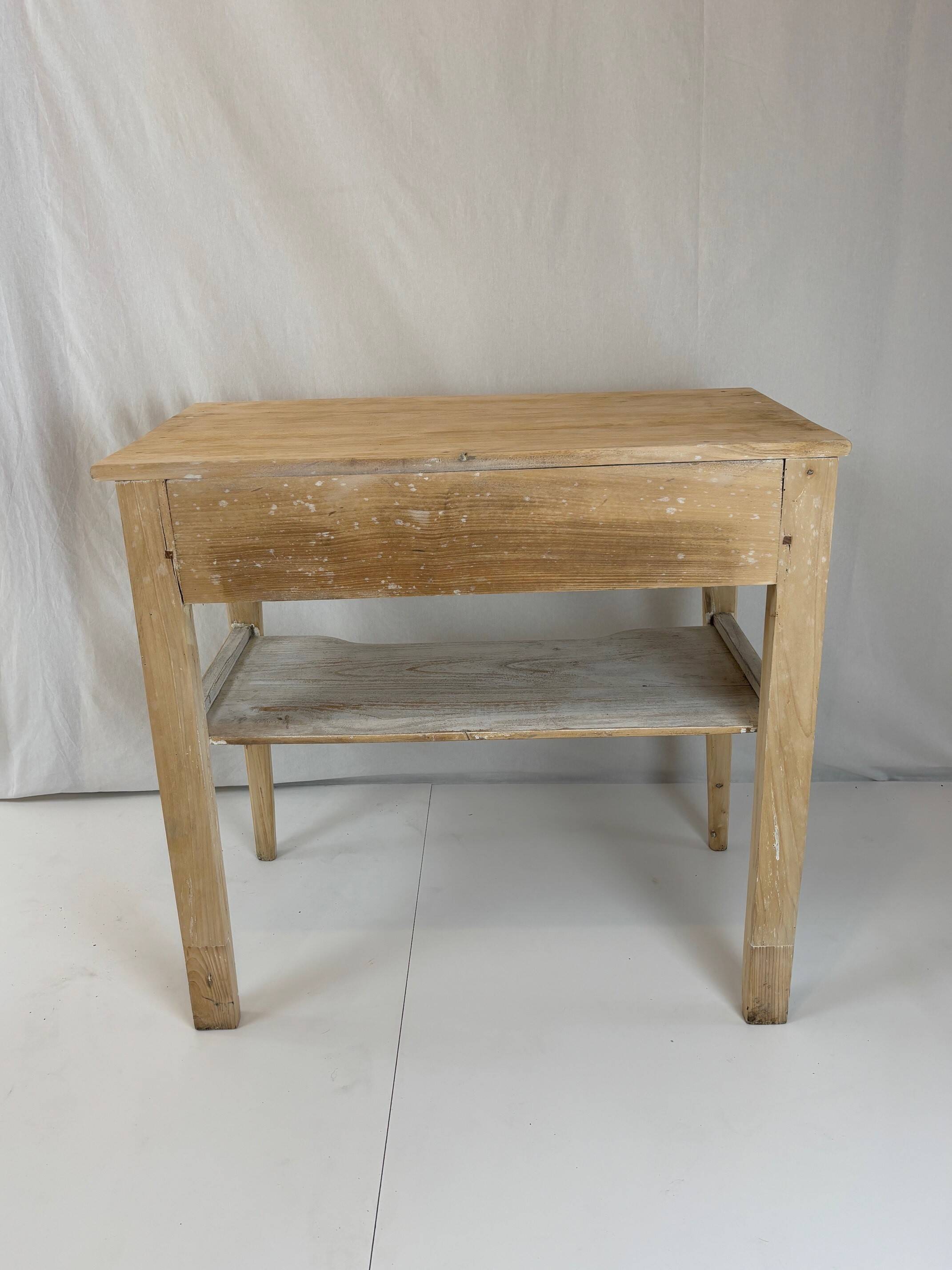 pine dressing table from the 1940s/50s