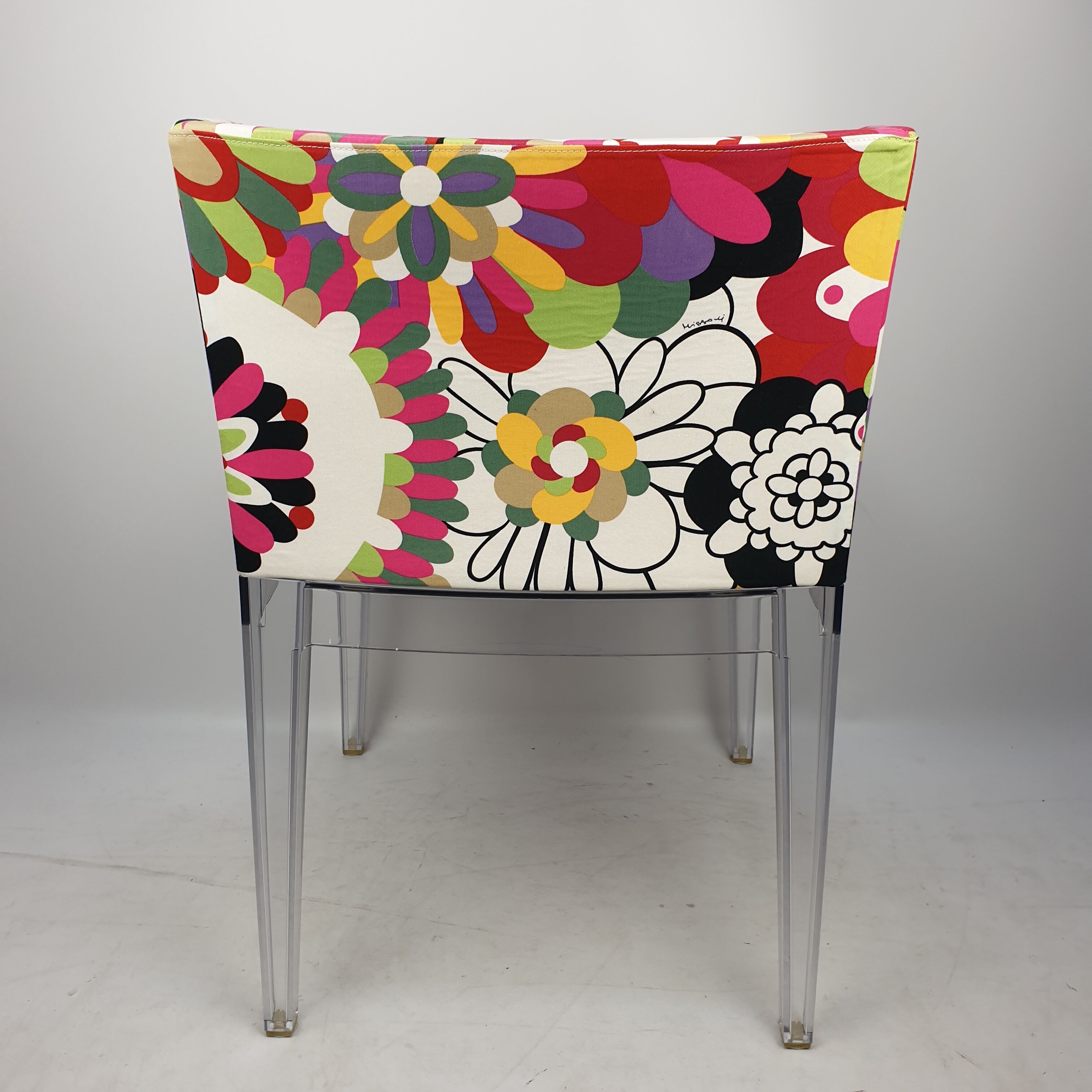 Kartell Mademoiselle Missoni chair by Philippe Starck for Kartell, 2000