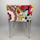 Kartell Mademoiselle Missoni chair by Philippe Starck for Kartell, 2000