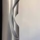 Set of 3 vintage Fuga wall lights by Raak, brushed aluminium, Netherlands 1970.