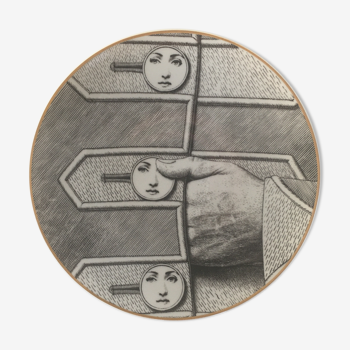 Assiette Fornasetti